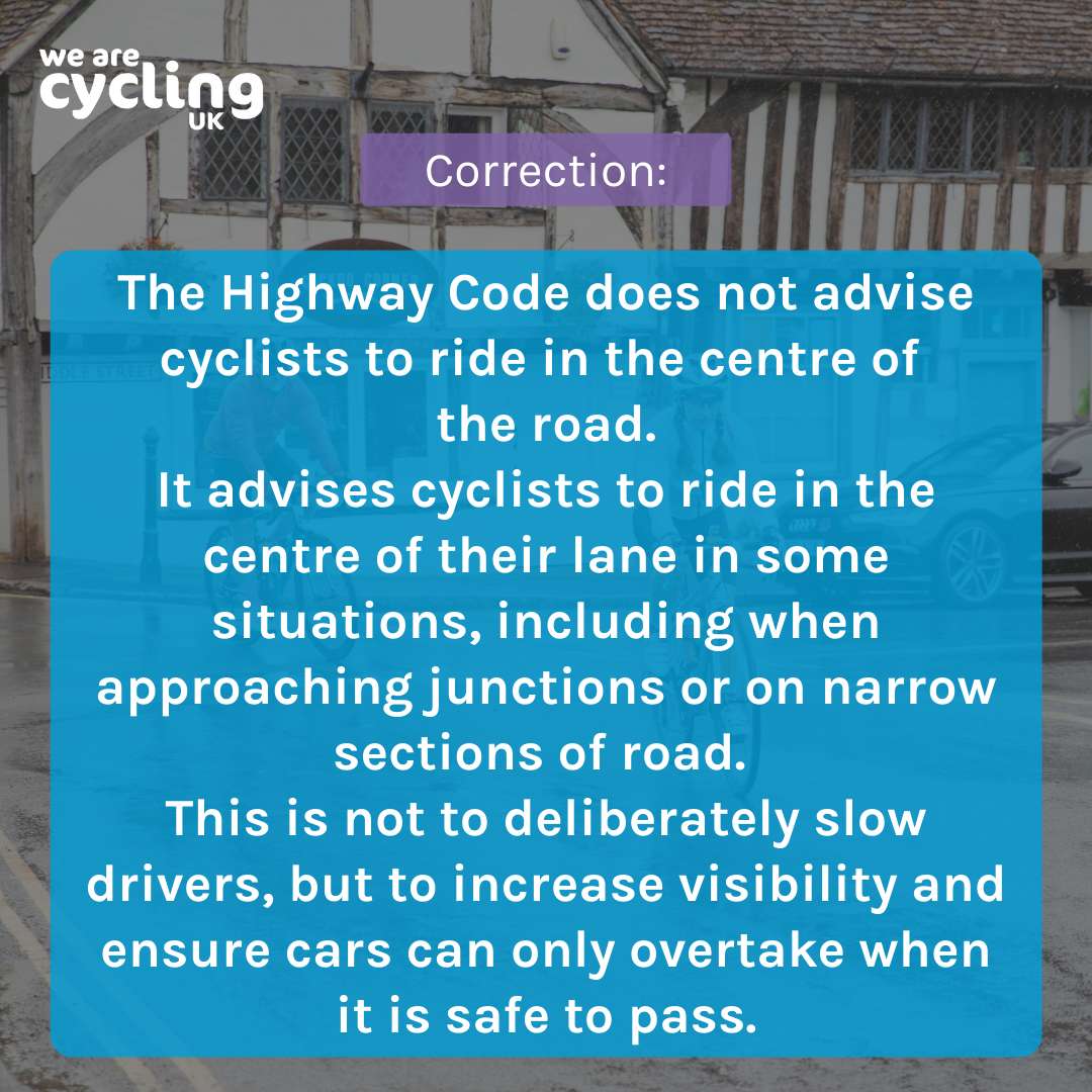 Changes to The HighWay Code - Cycle Godalming